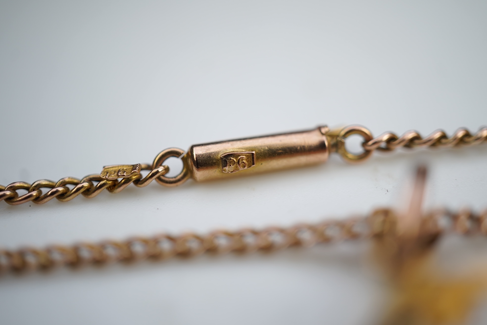 An Edwardian amethyst pendant, early 20th century